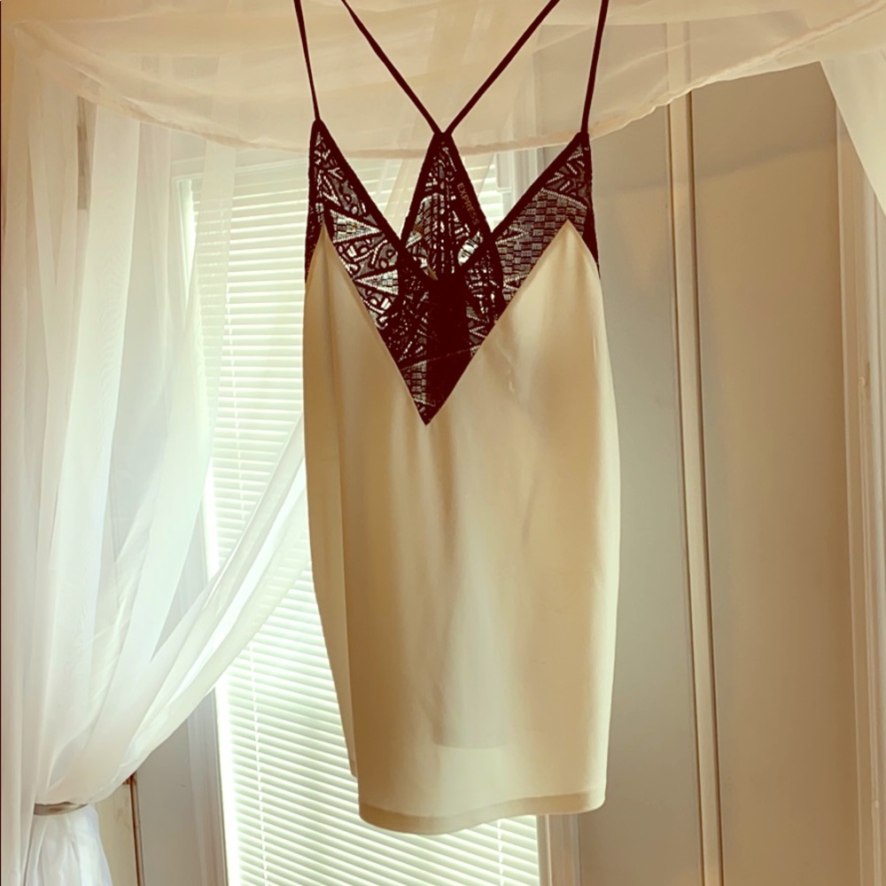 Express lace top camisole